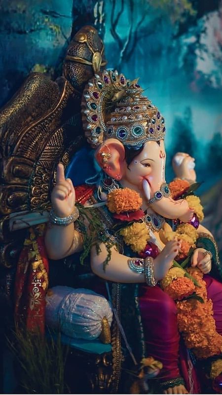 God Ganesh | Ganeshji | Bappa Morya | Vinayagar Wallpaper Download | MobCup