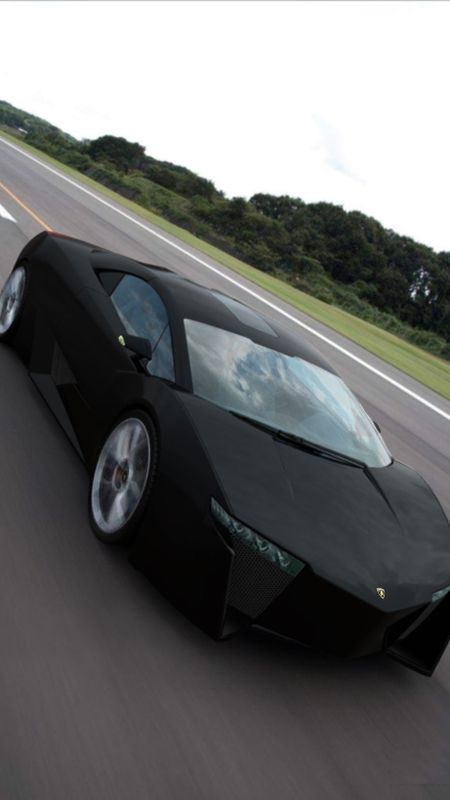 Lamborghini Hexagon | Black Wallpaper Download | MobCup