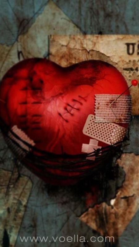 Broken Heart | Sad Heart Wallpaper Download | MobCup