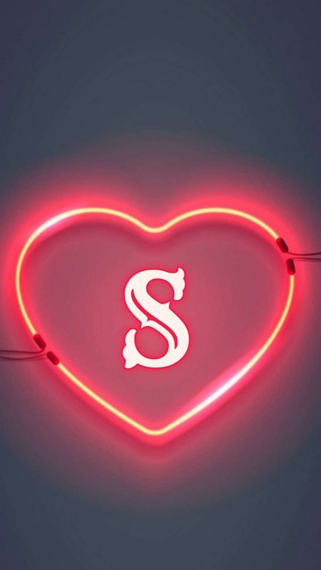 S Name Letter - Beautiful - Red Heart Wallpaper Download | MobCup