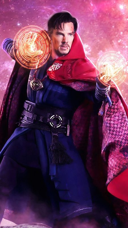 Doctor Strange In The Multiverse Of Madness - Marvel - Pink Background ...