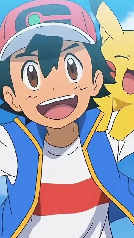 Ash Ketchum & Pikachu, Pokemon  Pikachu, Cute pokemon wallpaper