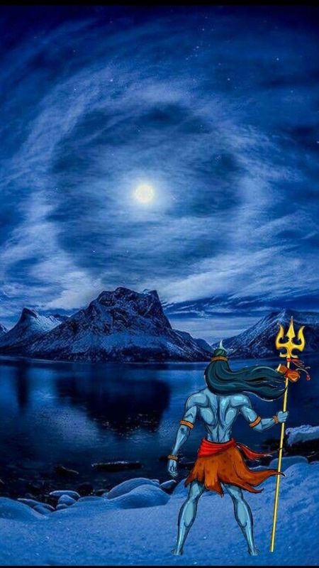 Lord Shiva Hd Images With Mountain View Wallpaper Download | MobCup