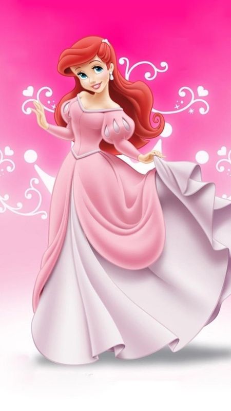 Cute Cartoon Girl - Princess Wallpaper Download | MobCup