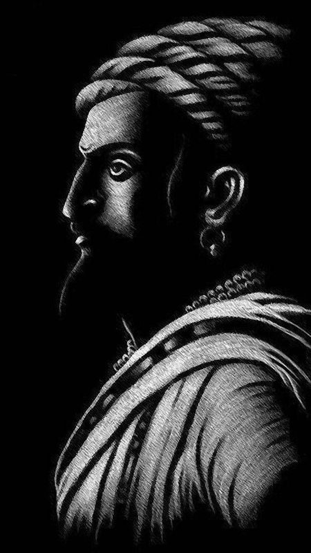 Shivaji Maharaj Photo Hd - Black And White Wallpaper Download | MobCup