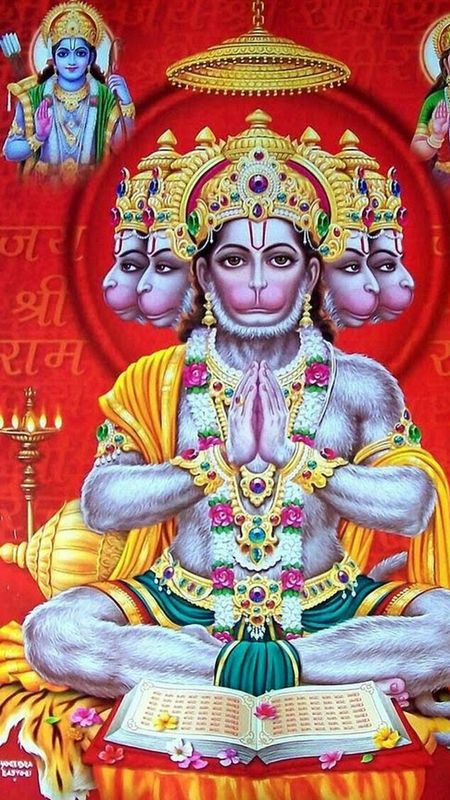 Panchmukhi Hanuman | Panchmukhi God Hanuman Wallpaper Download | MobCup