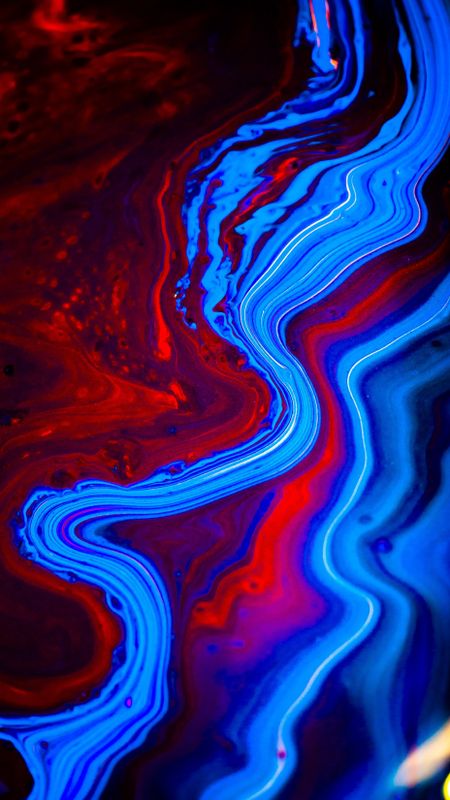 Blue And Red | Red Abstract Wallpaper Download | MobCup