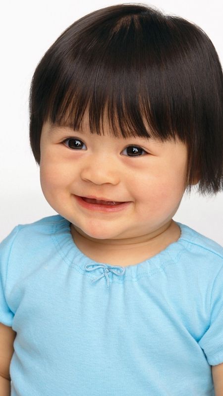 Cute Smile - Chinese Baby Wallpaper Download | MobCup