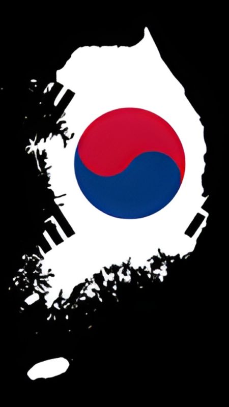 Korean Flag - map flag Wallpaper Download | MobCup