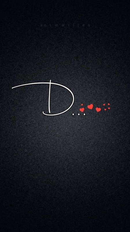 D Name - Red Hearts Wallpaper Download | MobCup
