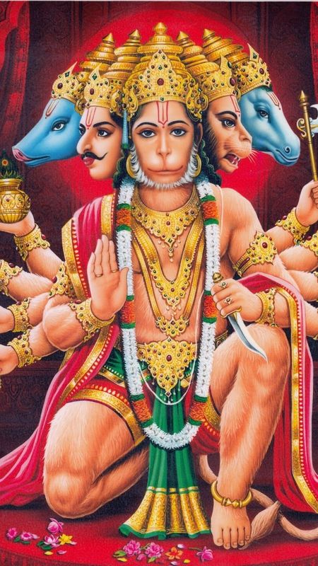 Panchmukhi Hanuman | Hanuman Wallpaper Download | MobCup