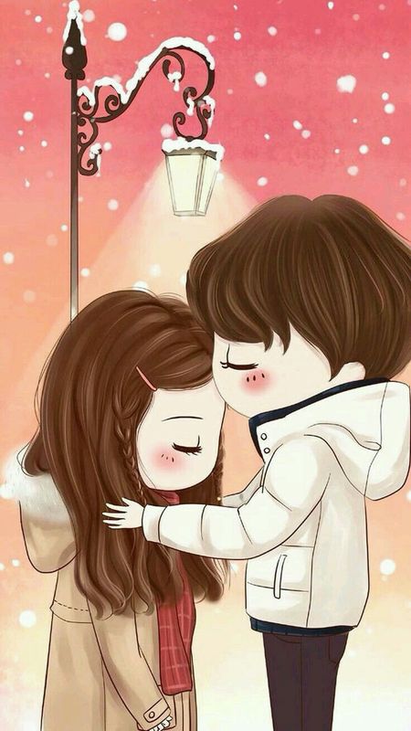 Cute Animated Love Wallpaper Download | MobCup