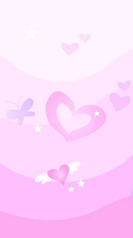 Heart Pictures - Pink Shades Background Wallpaper Download | MobCup