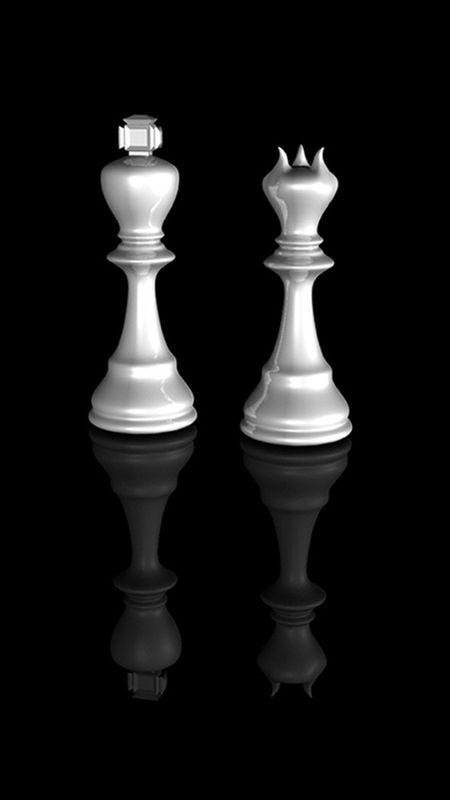 chess wallpaper black and white