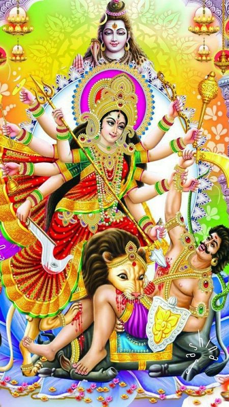 Durga Maa Ji Shankar Bhagwan Ke saath Pictures Wallpaper Download | MobCup