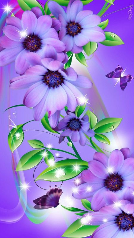 Flowers - purple Flowers Wallpaper Download | MobCup