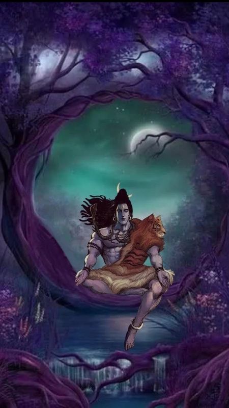 Shiva Photos - Dark Theme - Forest Wallpaper Download 