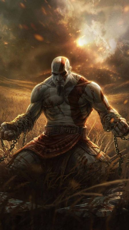 God Of War Kratos Wallpaper for iPhone 11 Pro Max X 8 7 6  Free  Download on 3Wallpapers