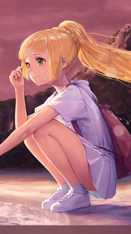 Anime Live Pokemon Sun and Moon Lillie Wallpaper Download | MobCup
