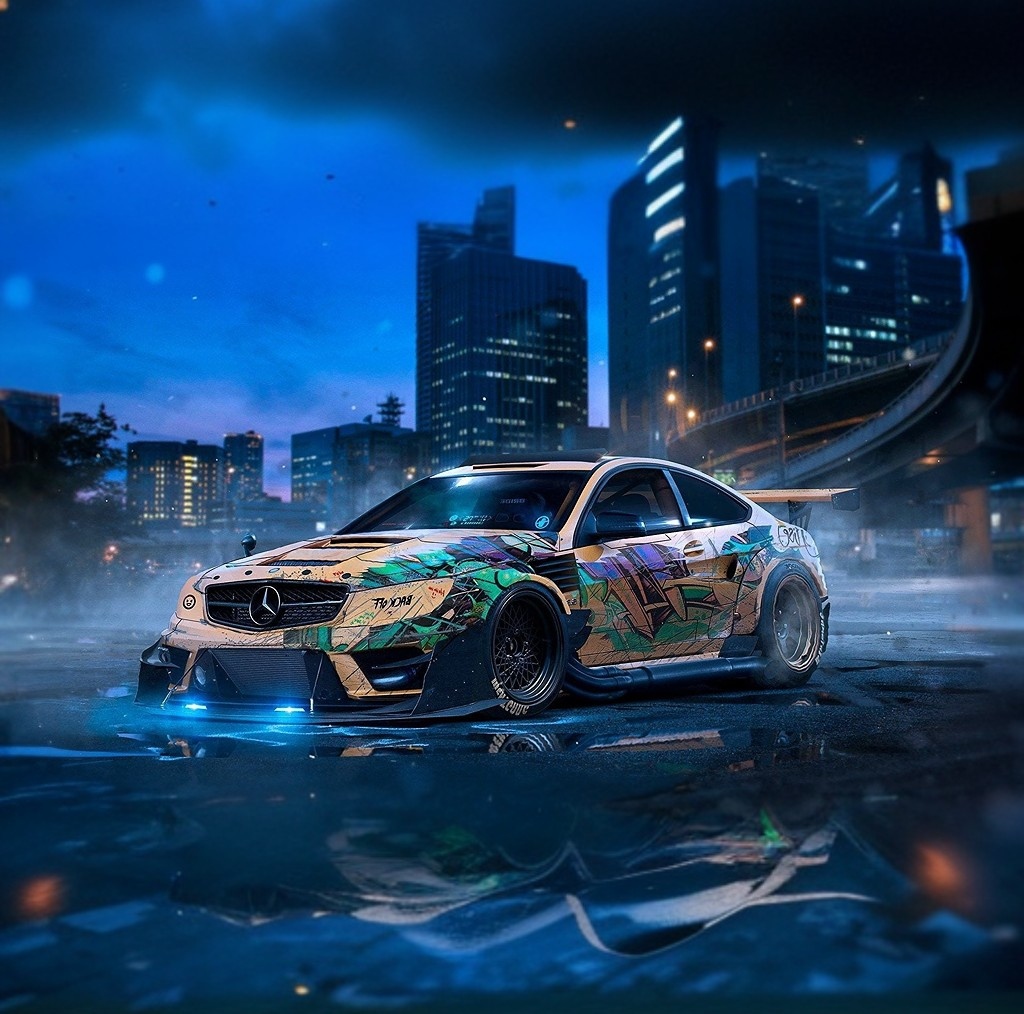 Sports car - Mercedes Mercedes Drift