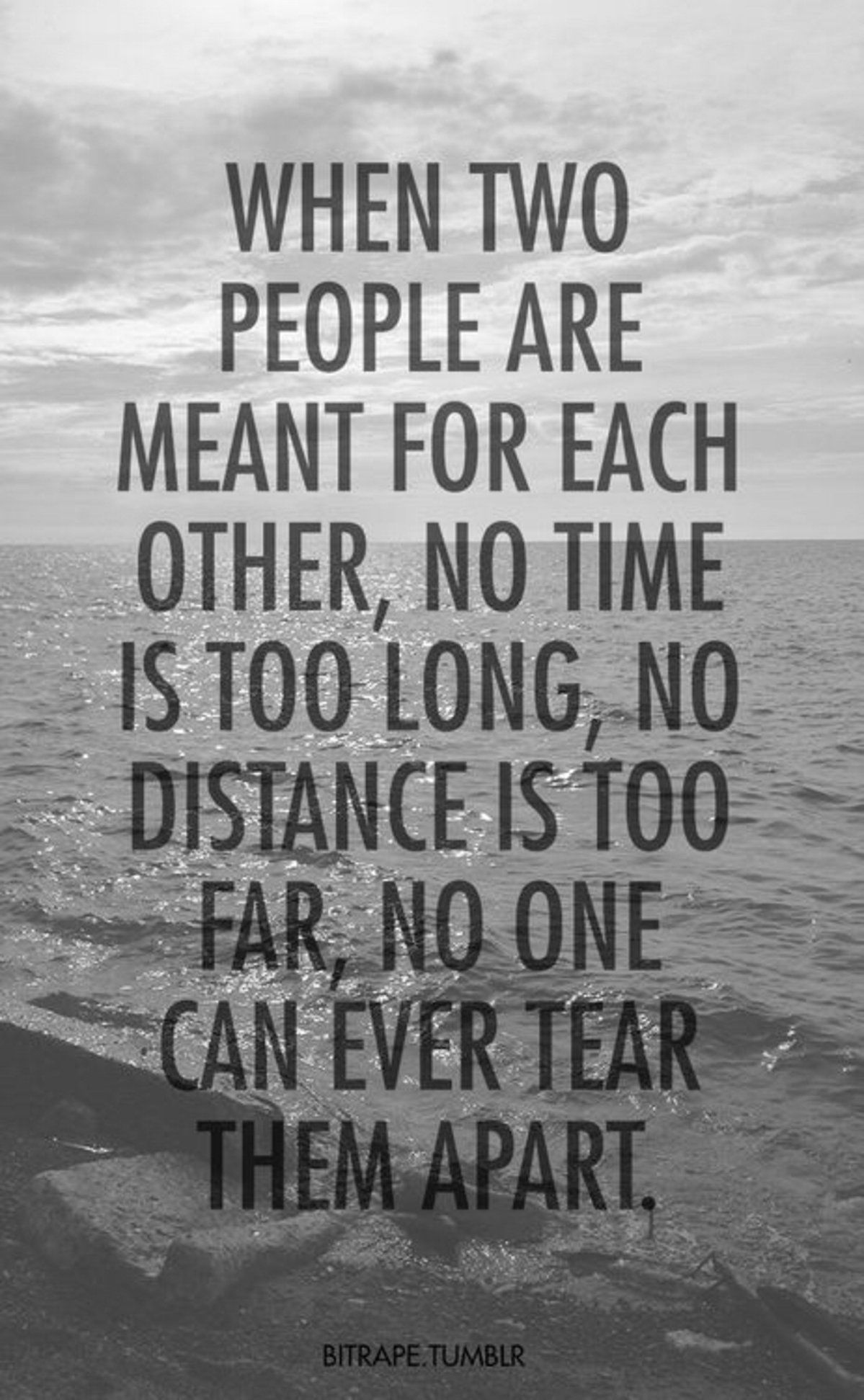 Meant for Each Other - Love Quote