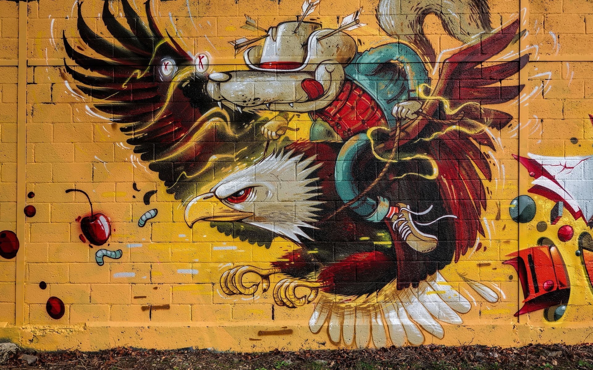 Graffiti art - Eagle