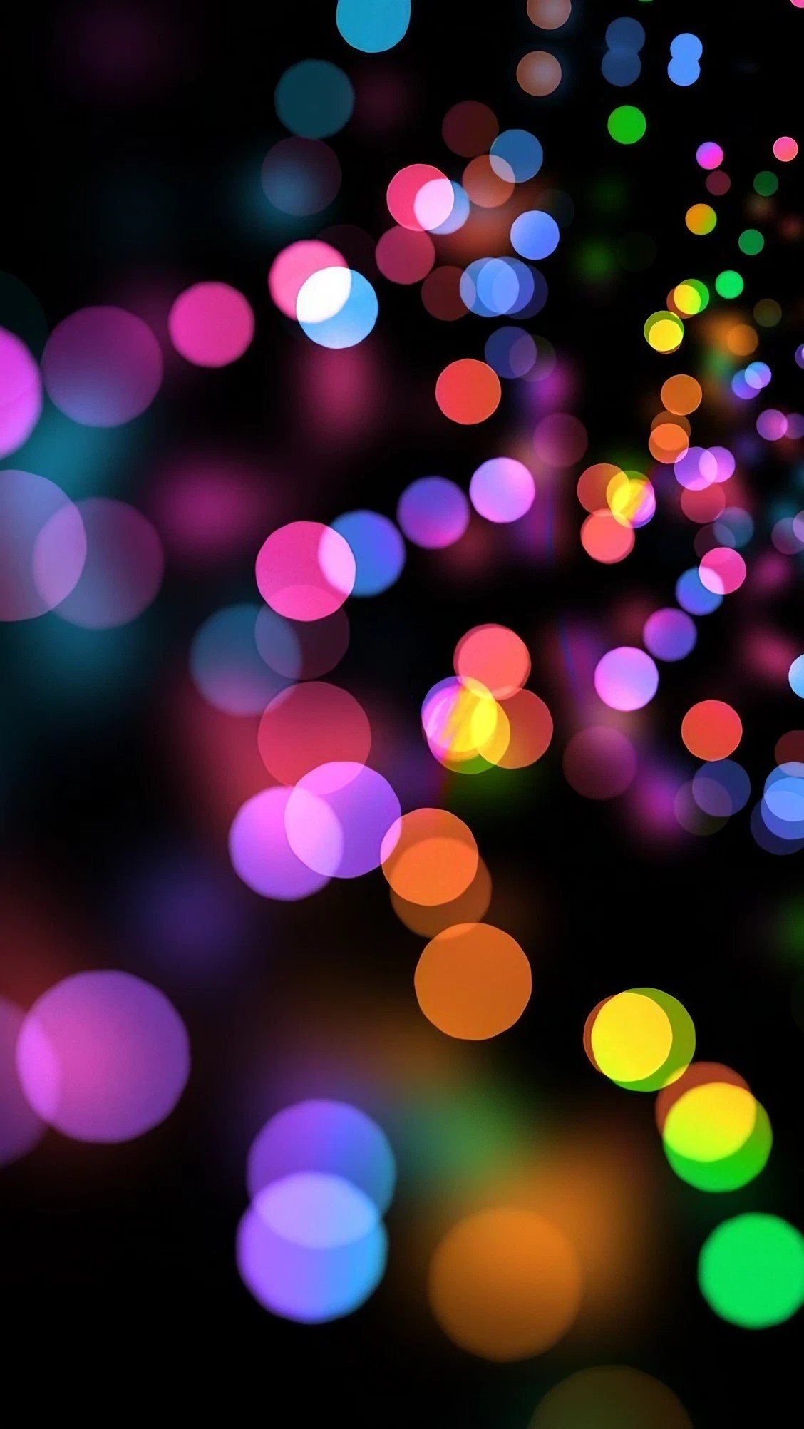 Colourful Bokeh Texture