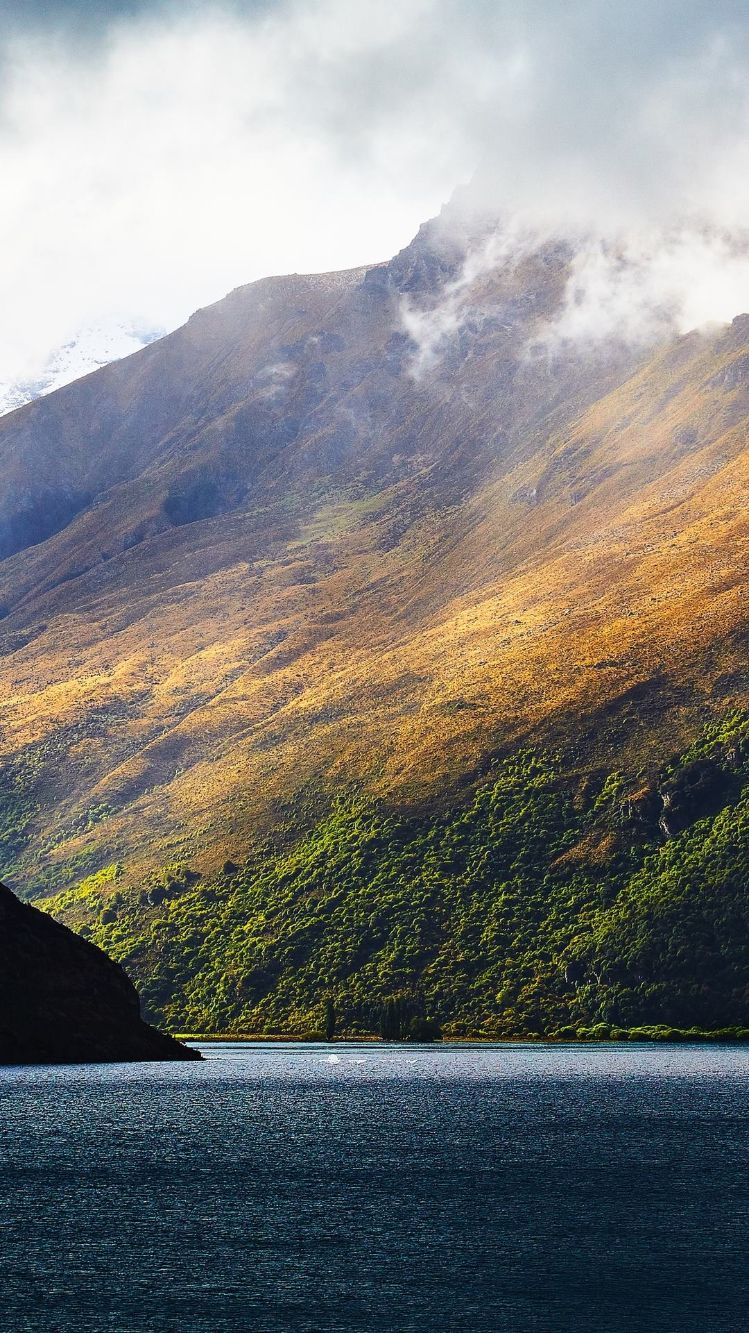 Mountain Near the River