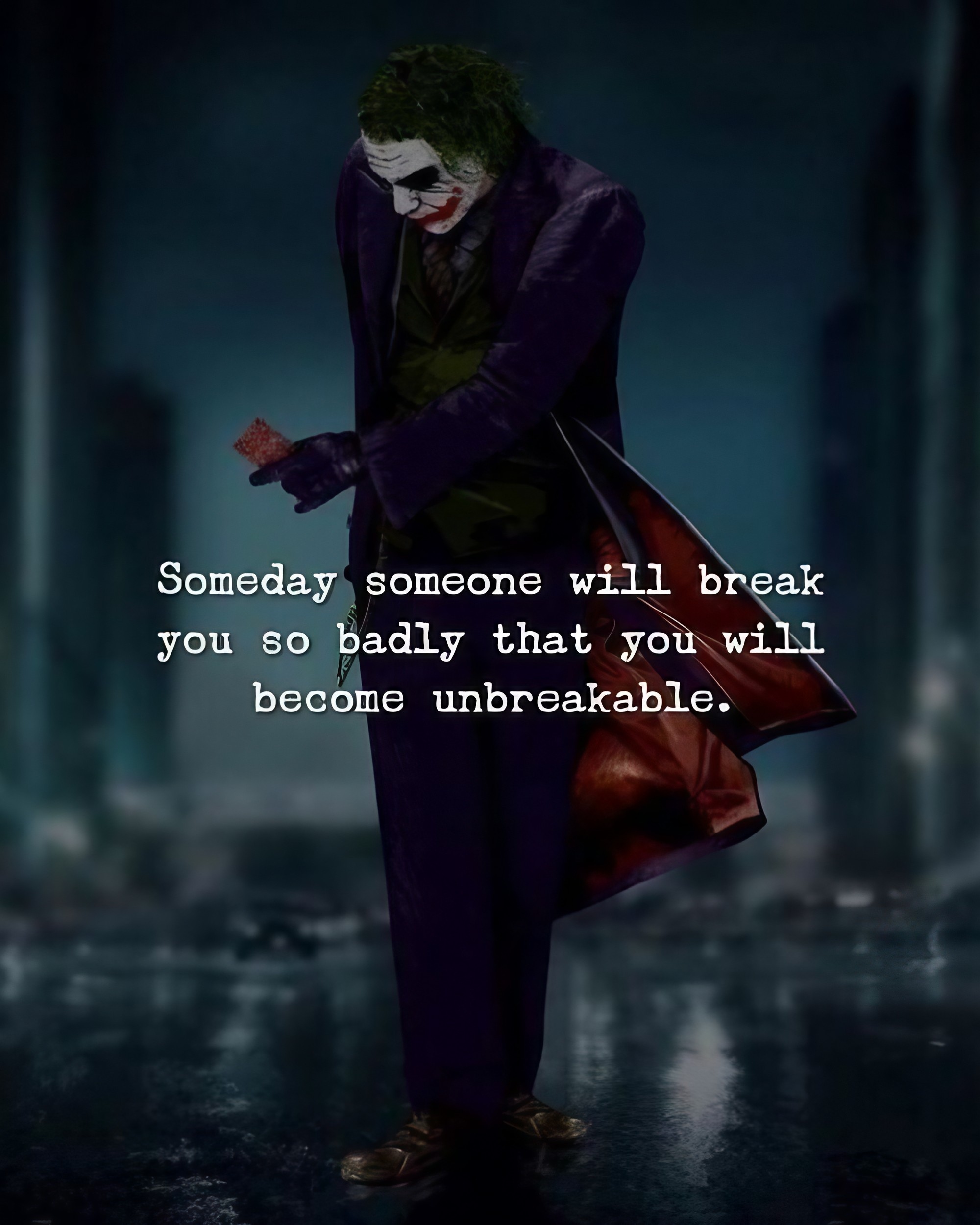 Broken quotes - Someday someone