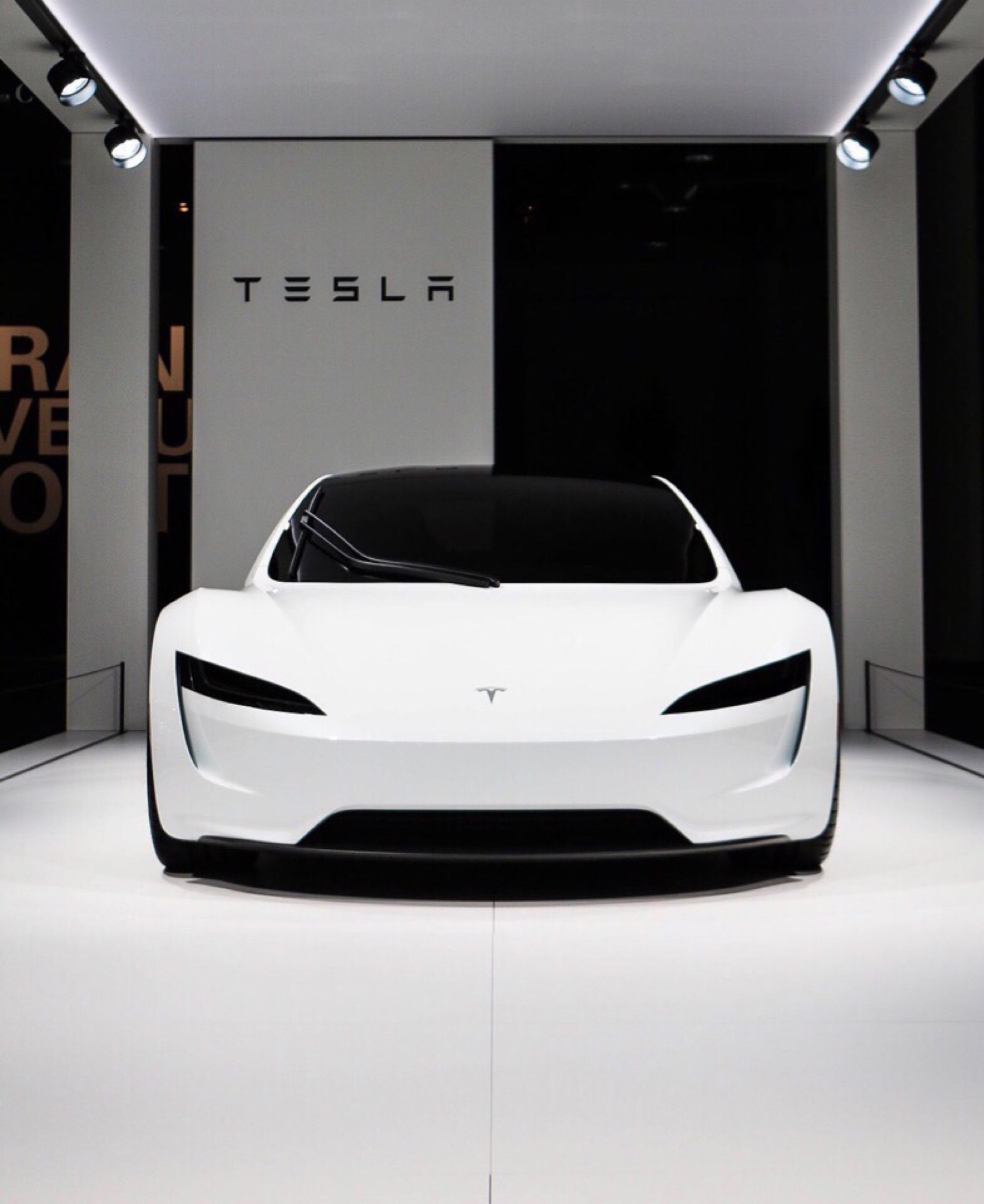 Concept cars - white Roadster