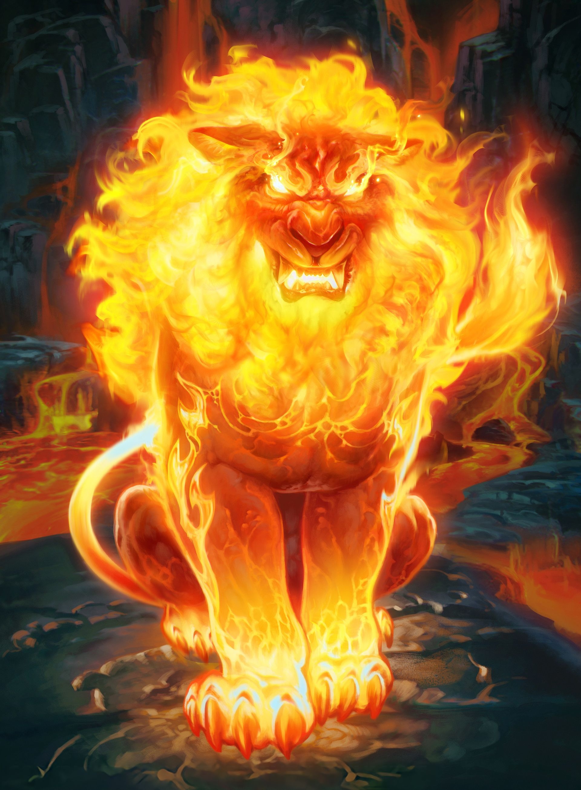 Fire Lion - Fiery Lion