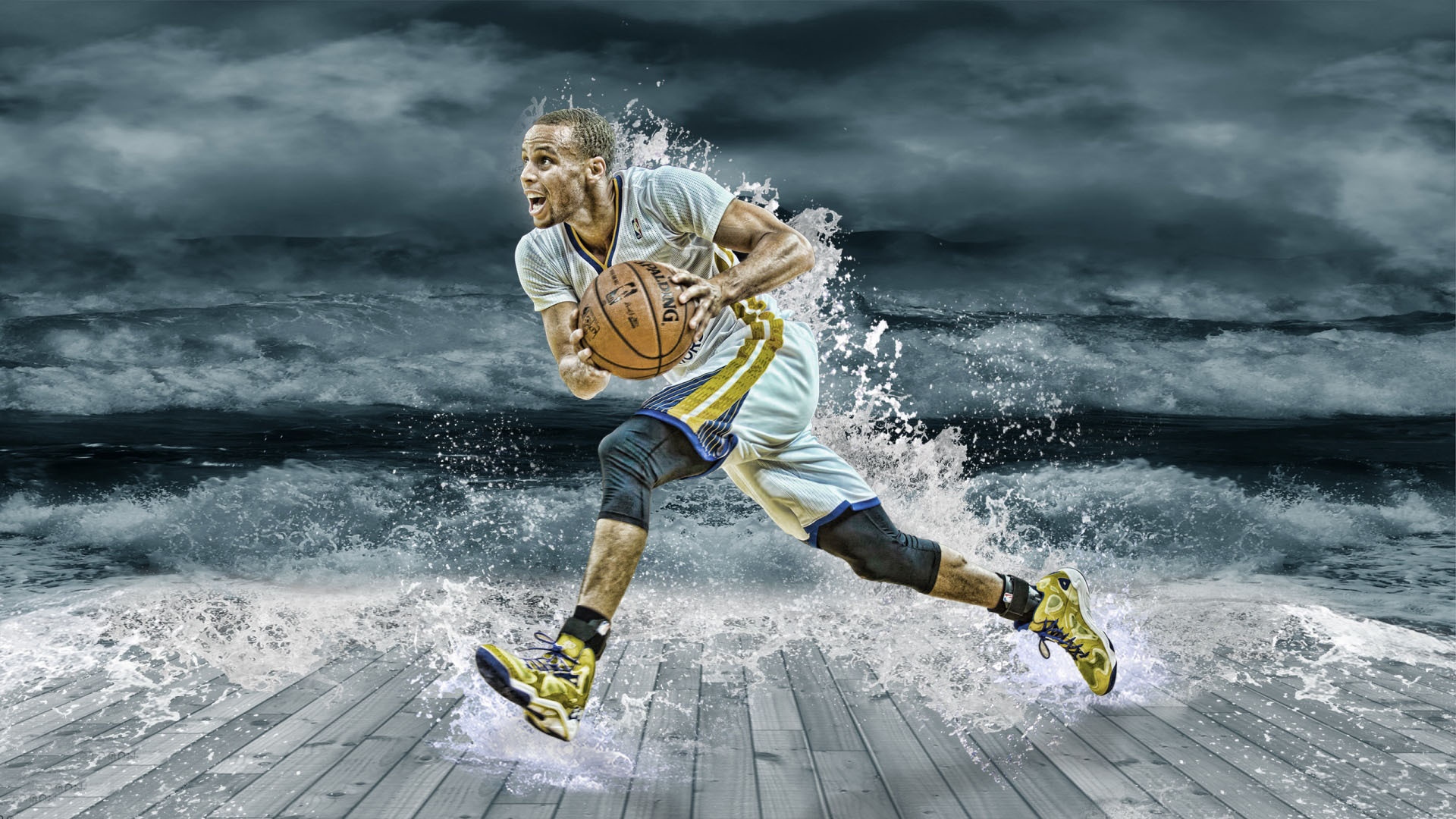 Steph Curry - Running - Sports