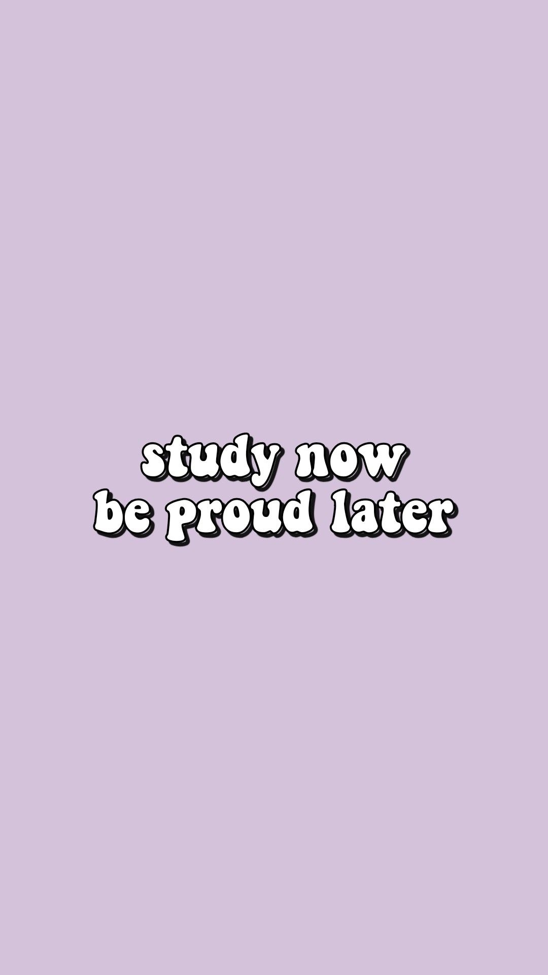 Study Motivation - Study Now - Purple Background