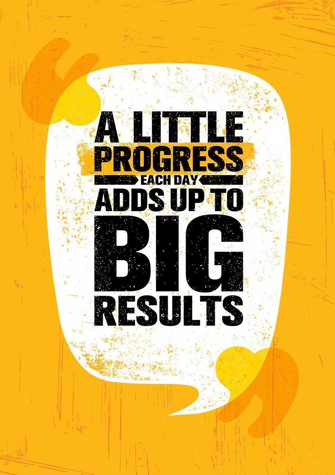 Fitness quotes - A little progress