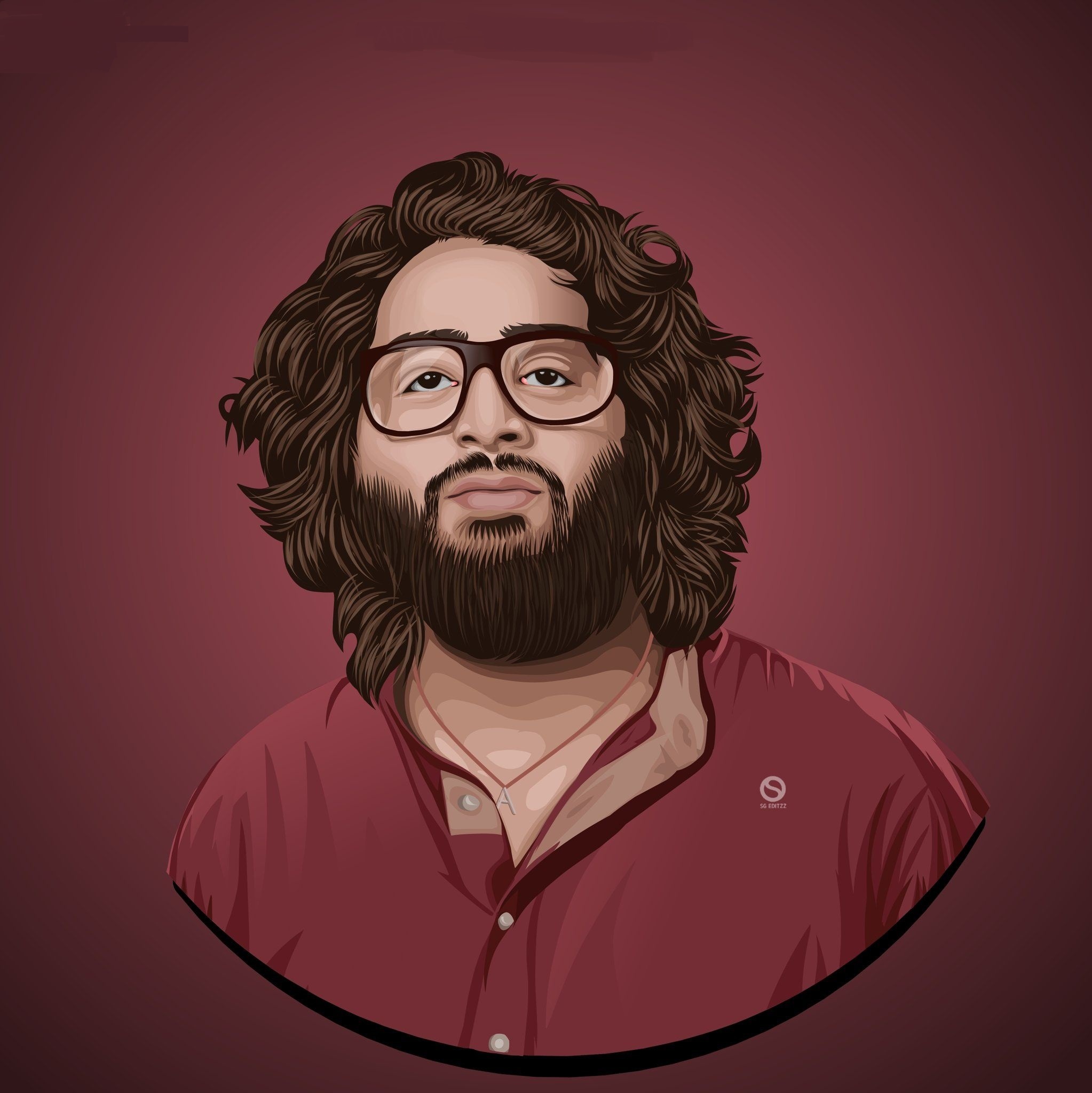 Arijit Singh - vector art