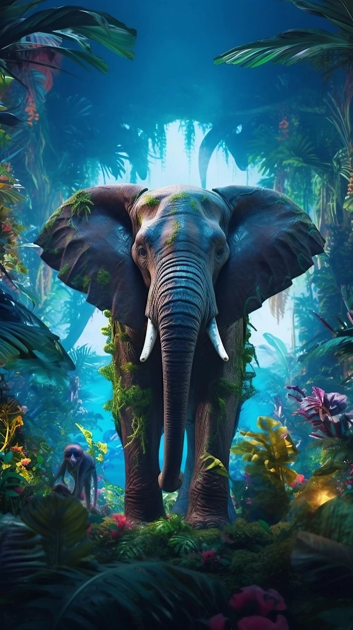 Elephant Into The Wild