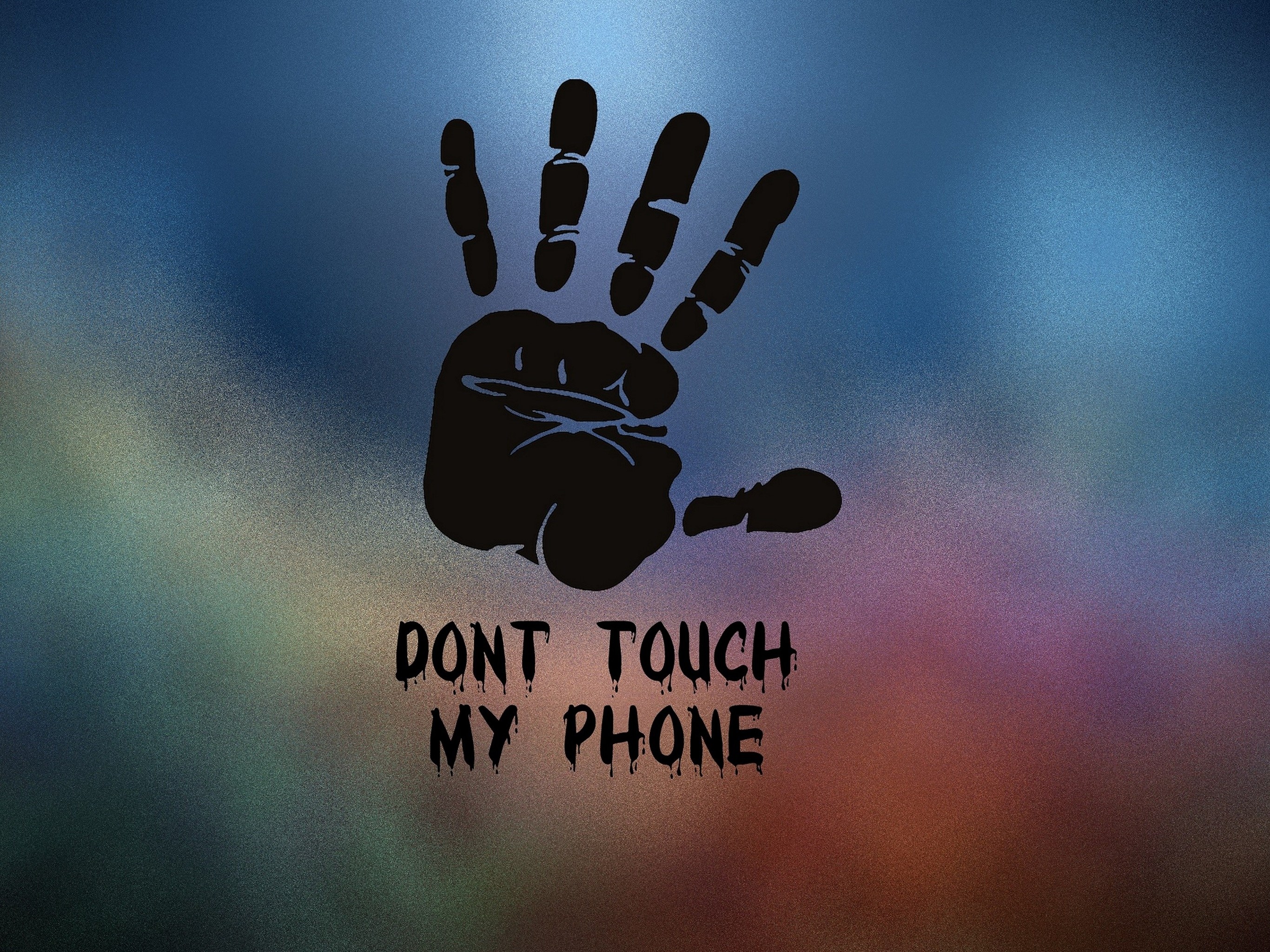 Don't Touch My Phone - Hand Print | don't touch my phone video