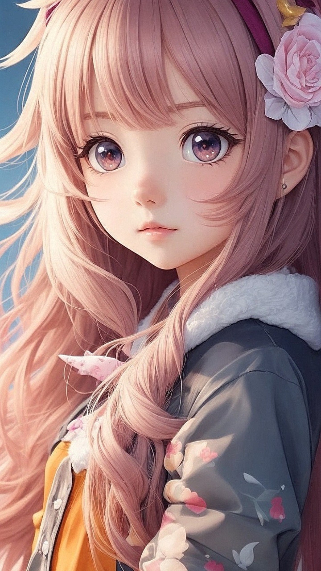 Cute Young Girl - Anime | CG Art Work