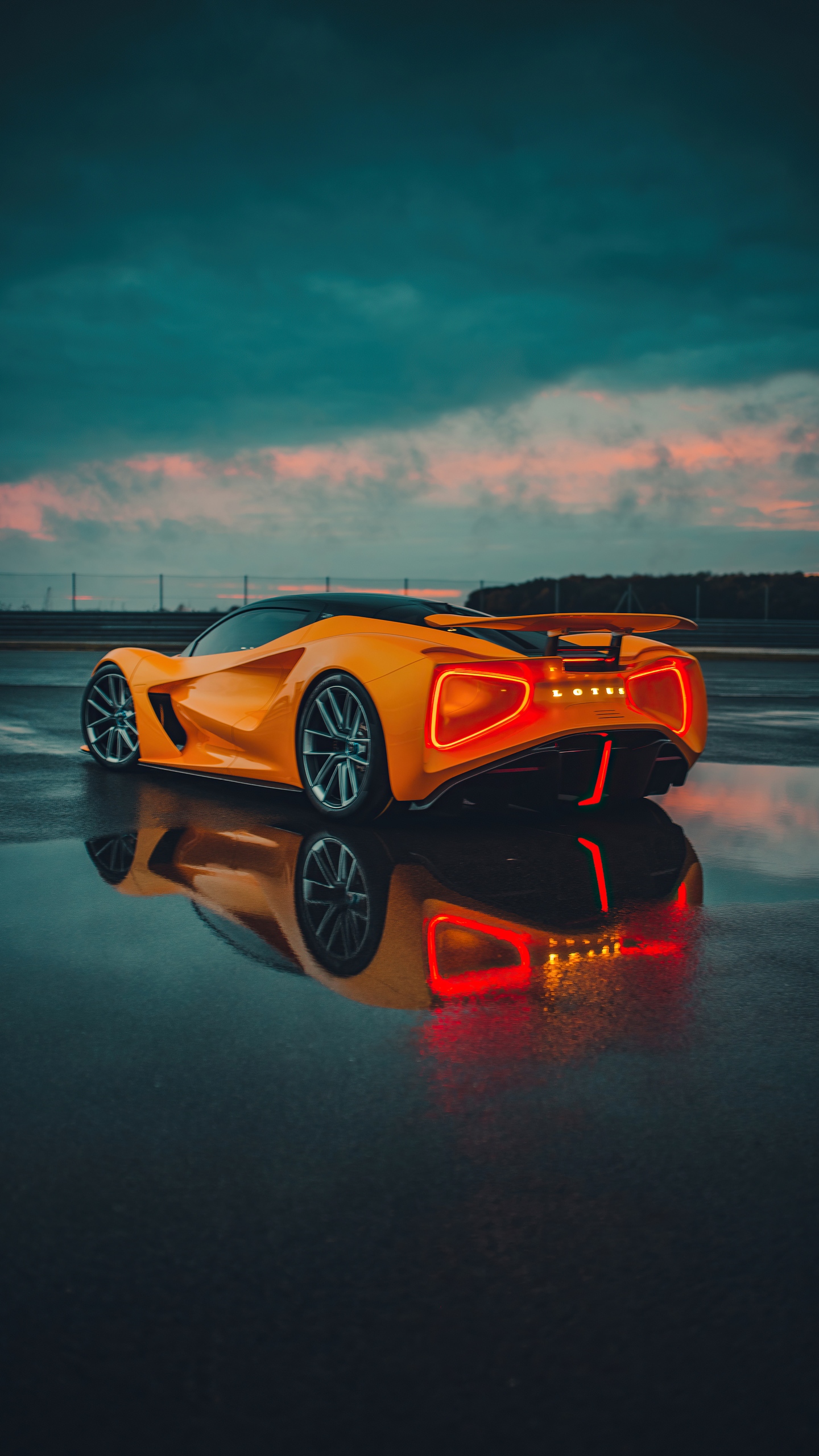 Cool Car | Orange Sports Car