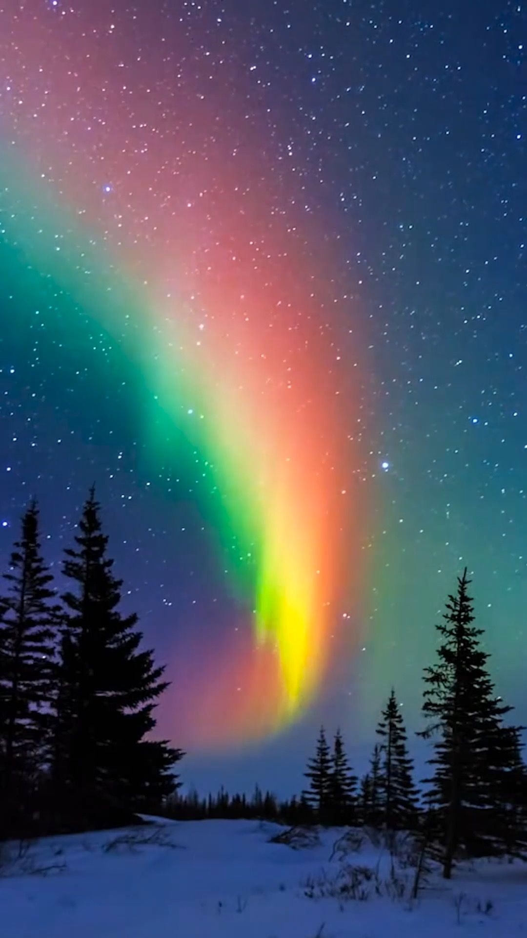 Northern lights - Rainbow