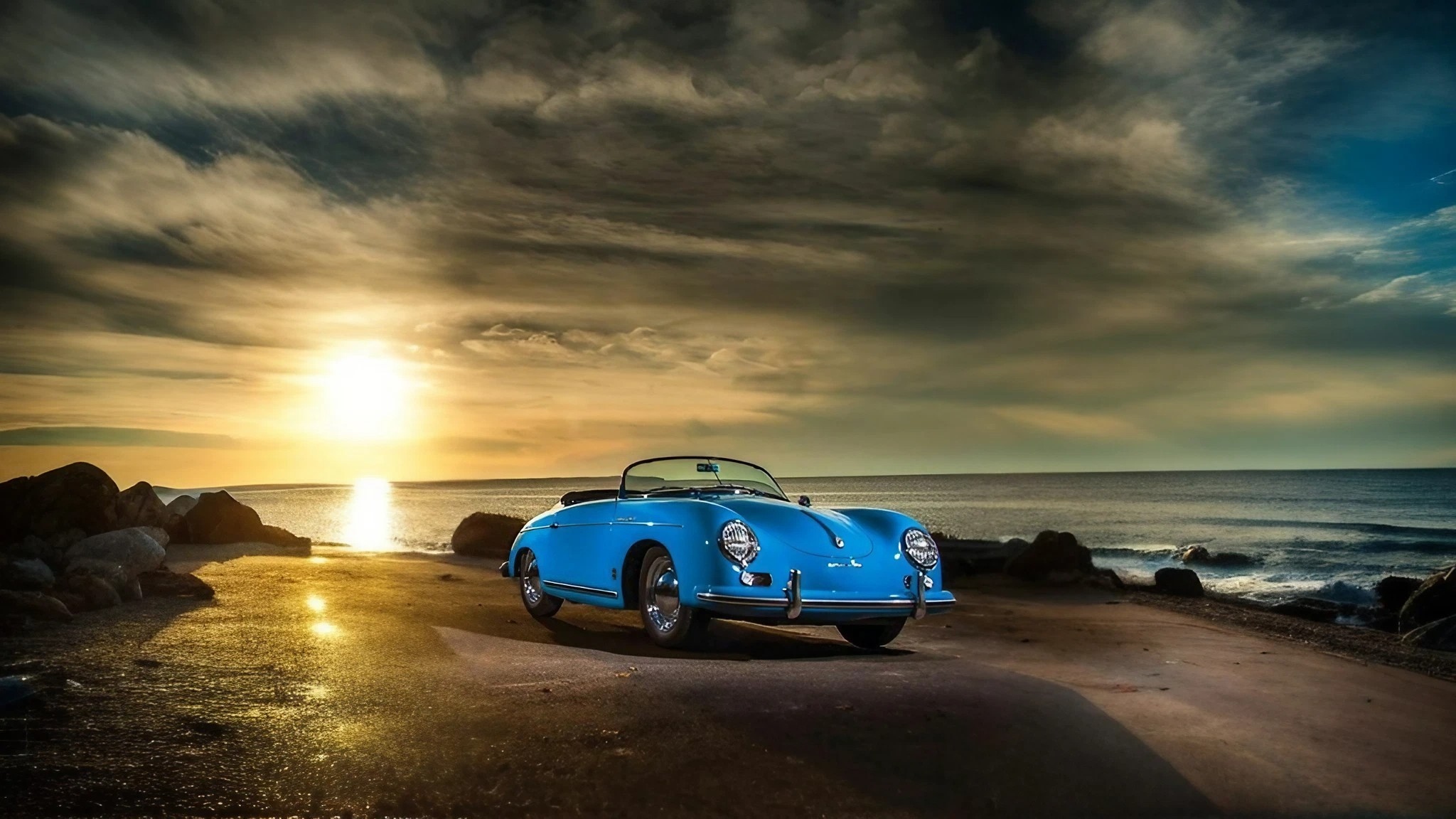 Vintage cars - Porsche 356