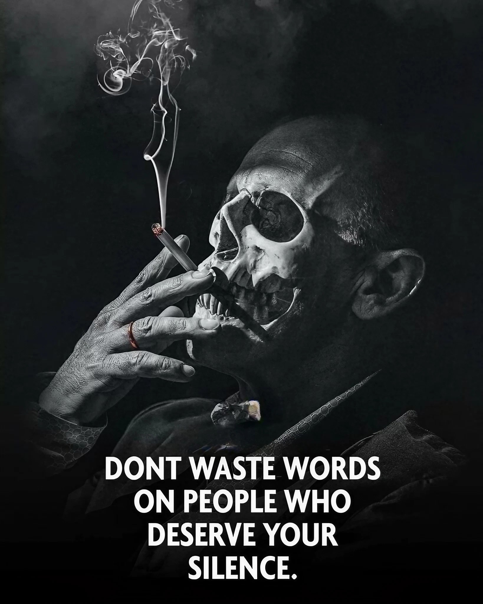 Attitude Quotes - Dont Waste Words On People