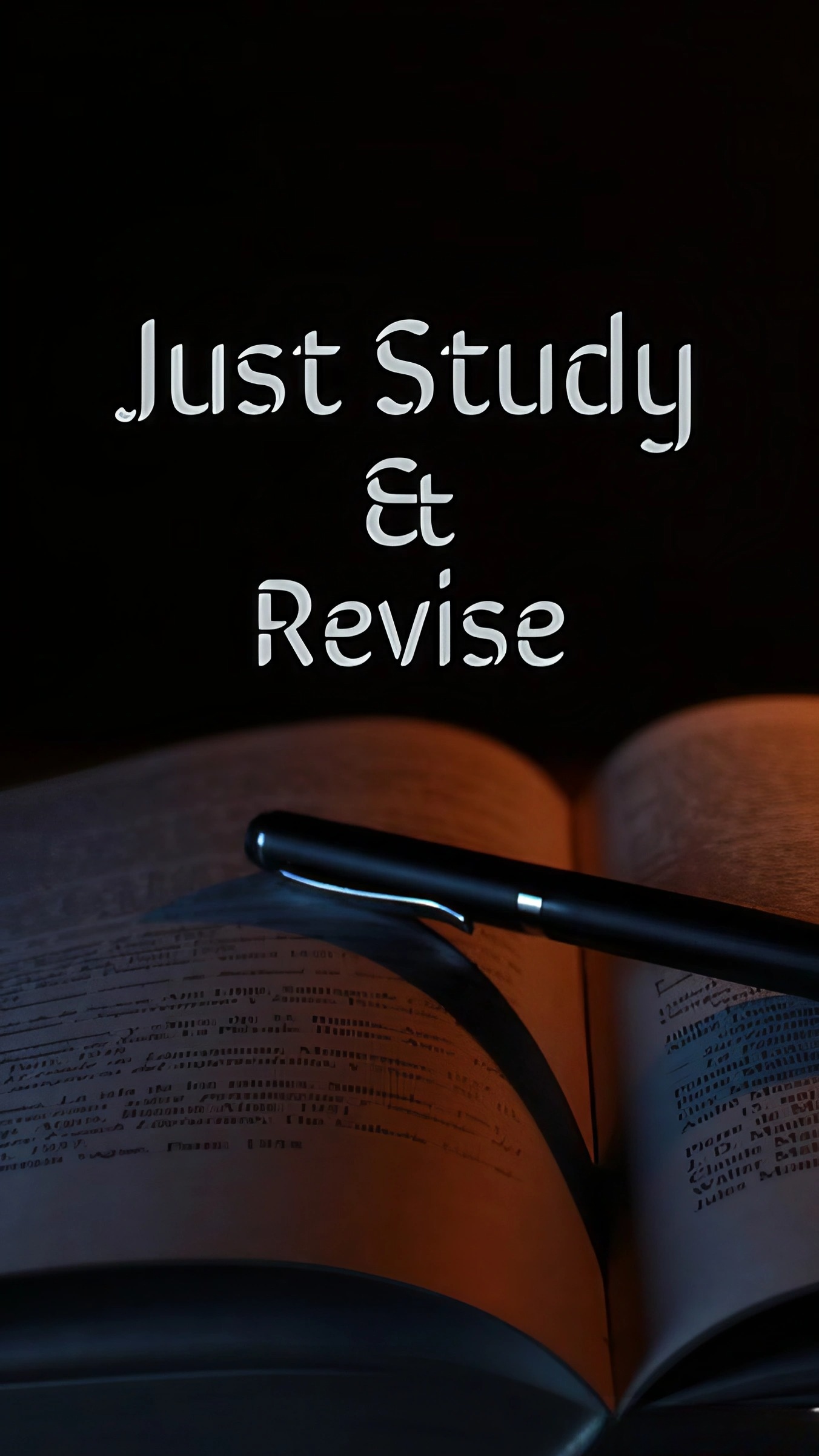 Study Motivation - Just Study And Revise