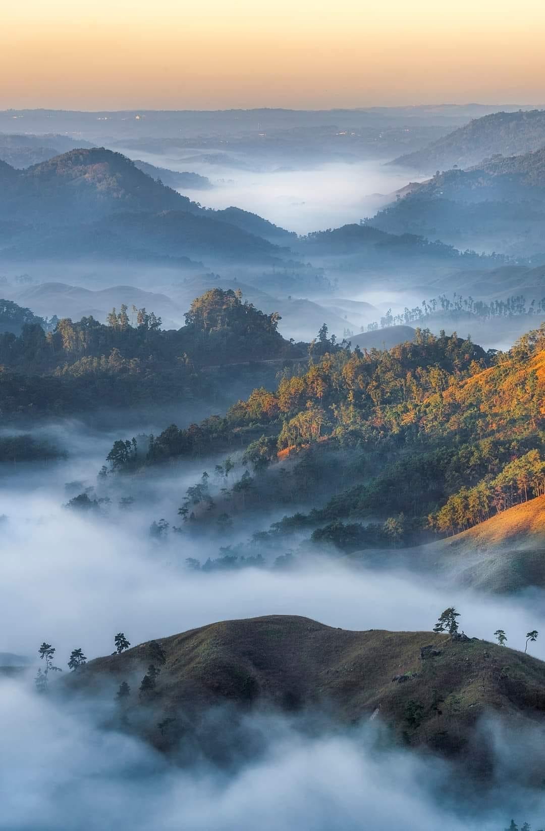 Clouds over the Mountains - Nature