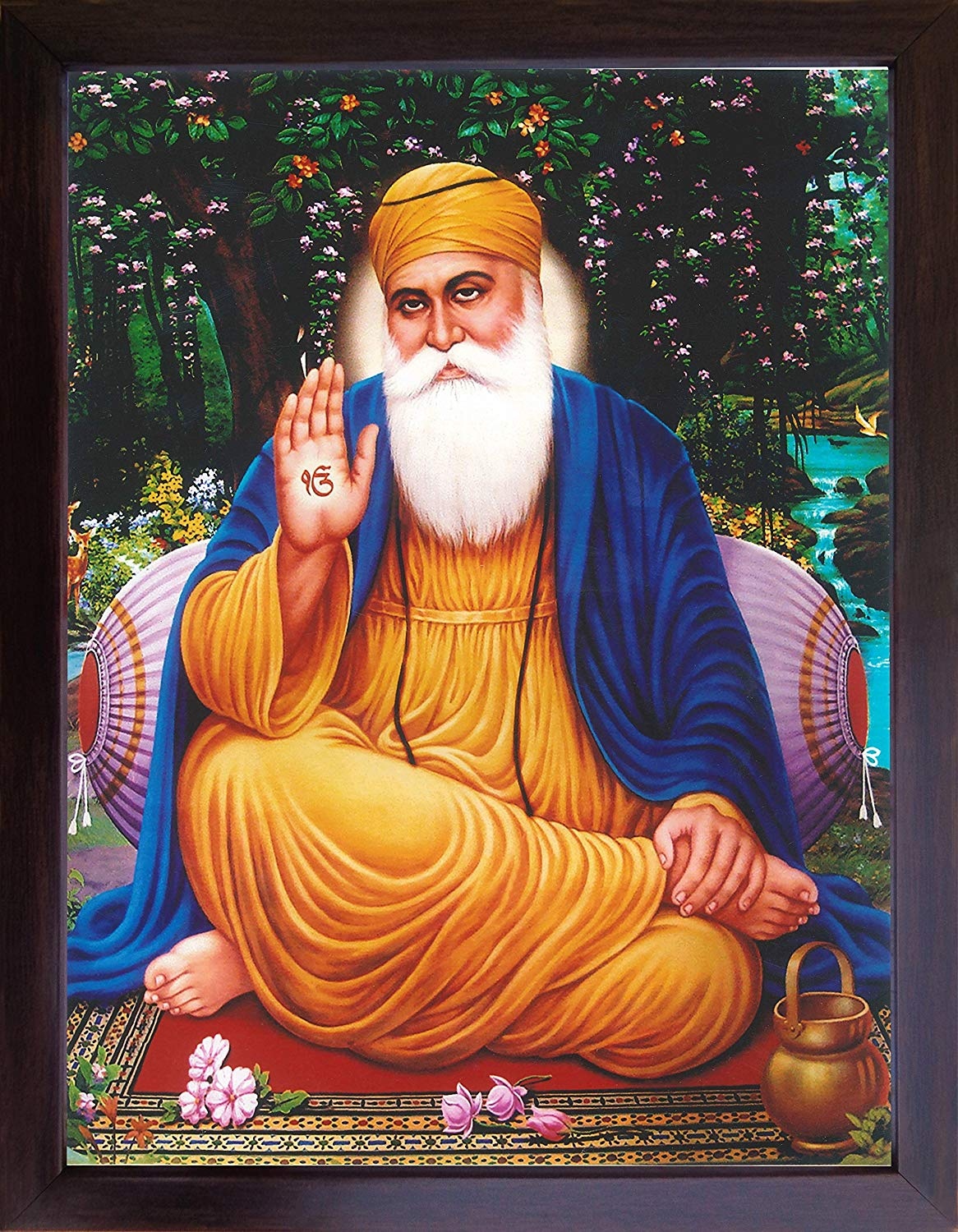 Waheguru - Tree Background