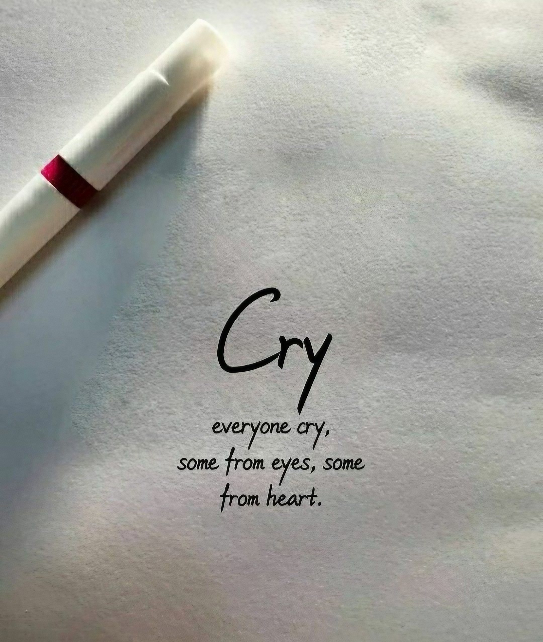 Broken quotes - Cry