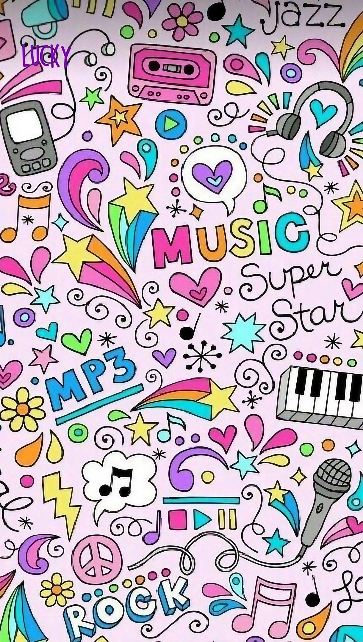 doodle art - music