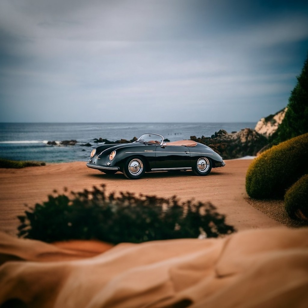 Vintage car - Porsche 356