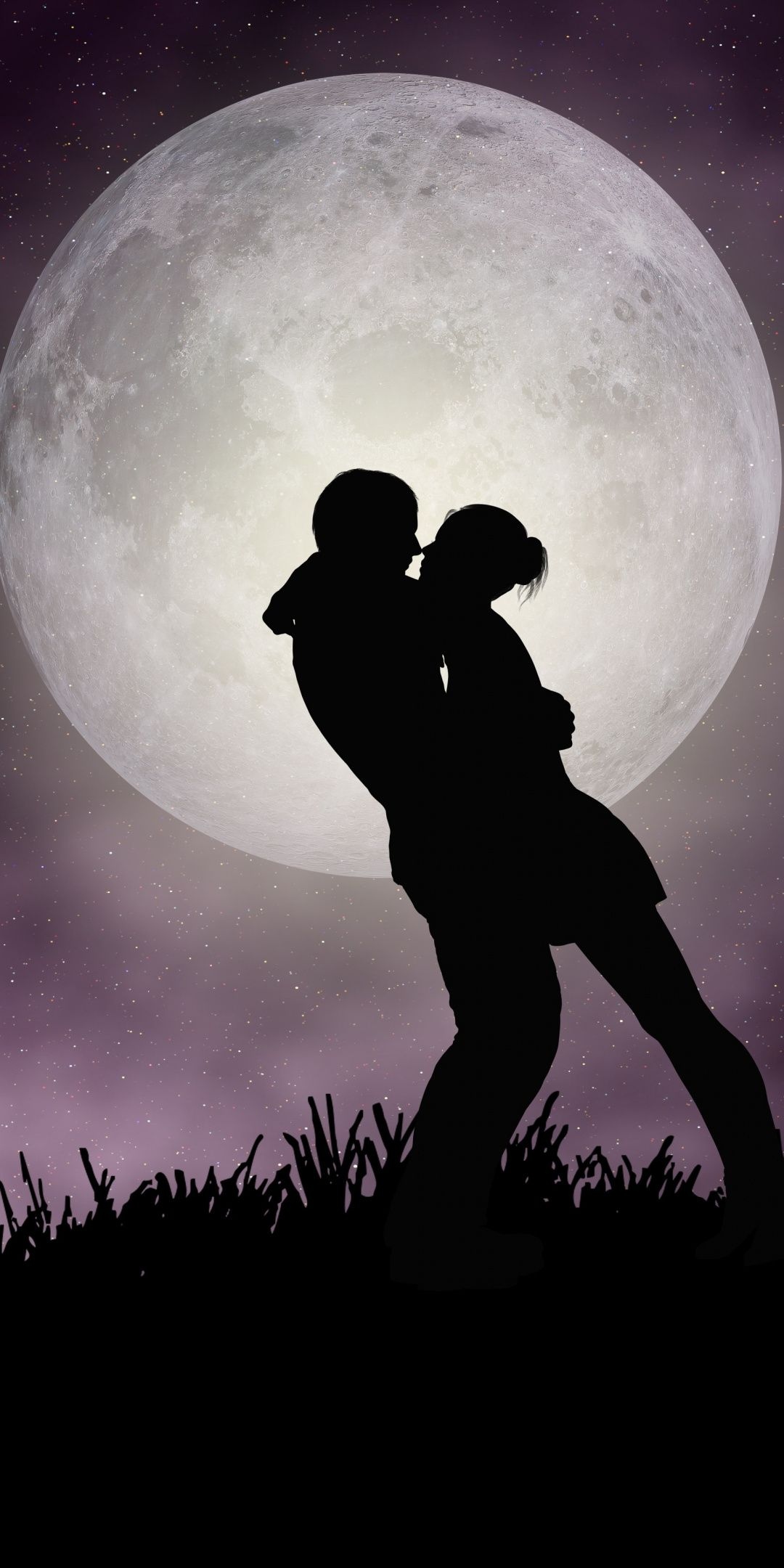 Couple Moon - Romantic Couple