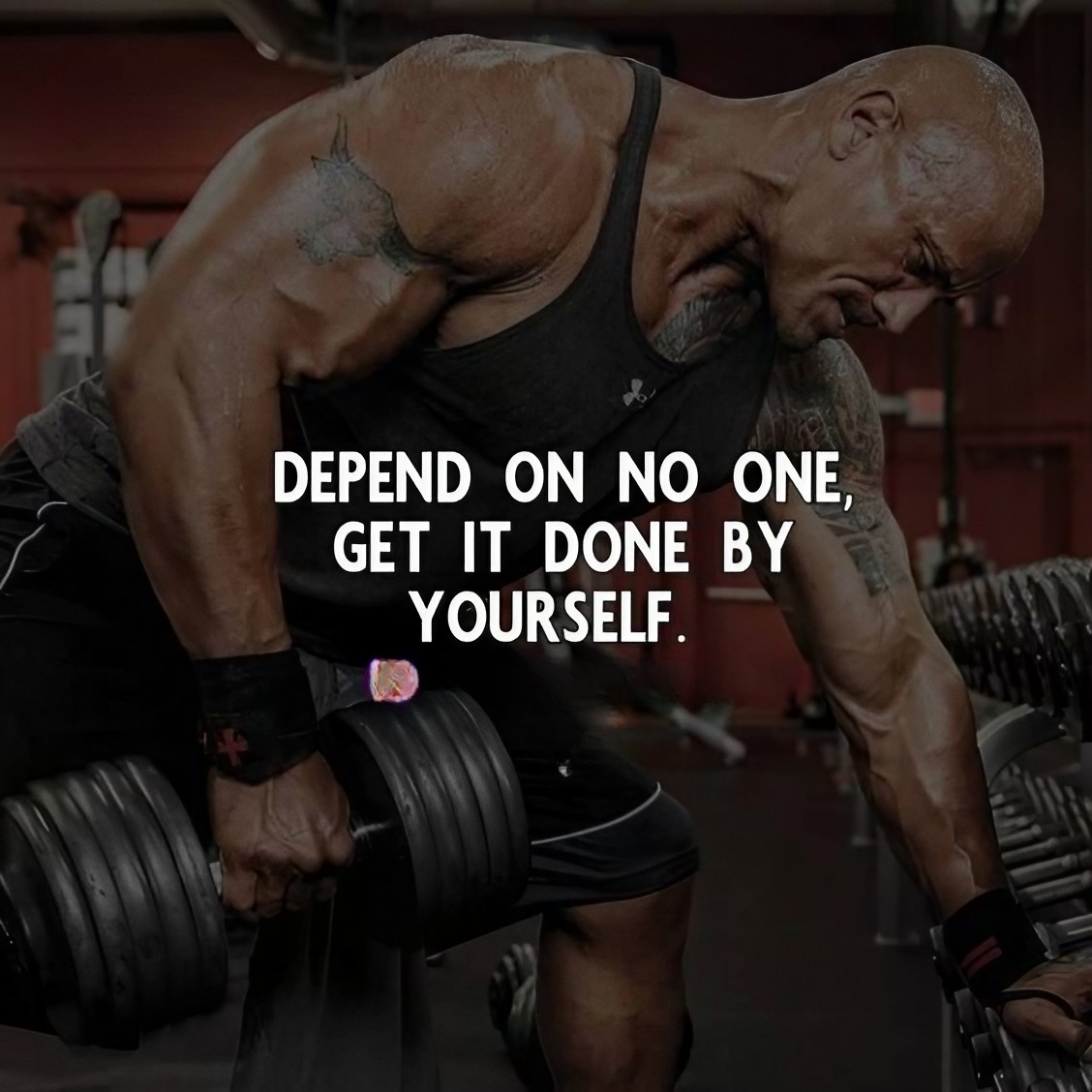 Fitness quotes - Depend